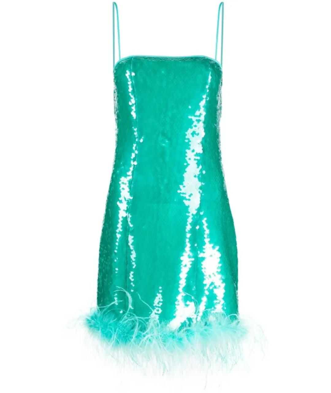 GIUSEPPE DI MORABITO Голубое полиэстеровое вечернее платье, фото 1