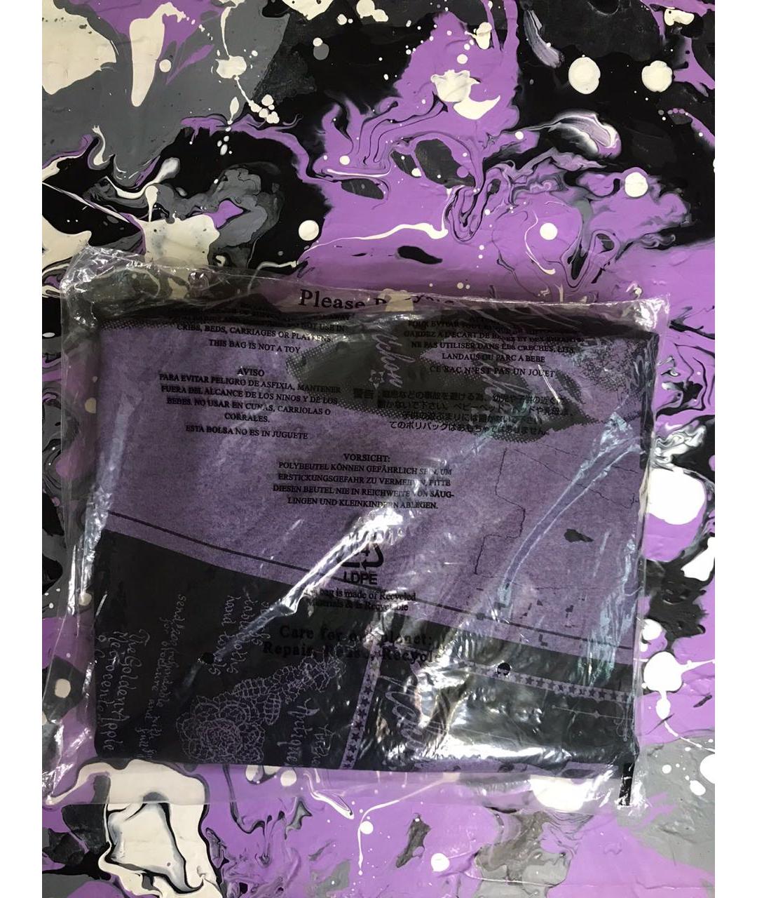 SUPREME Черная хлопковая футболка, фото 5