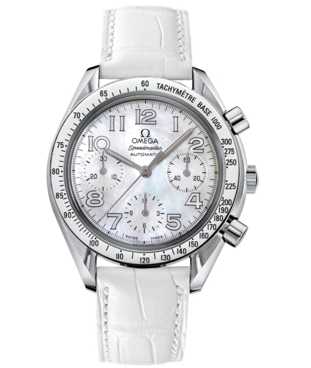 OMEGA Белые часы, фото 1