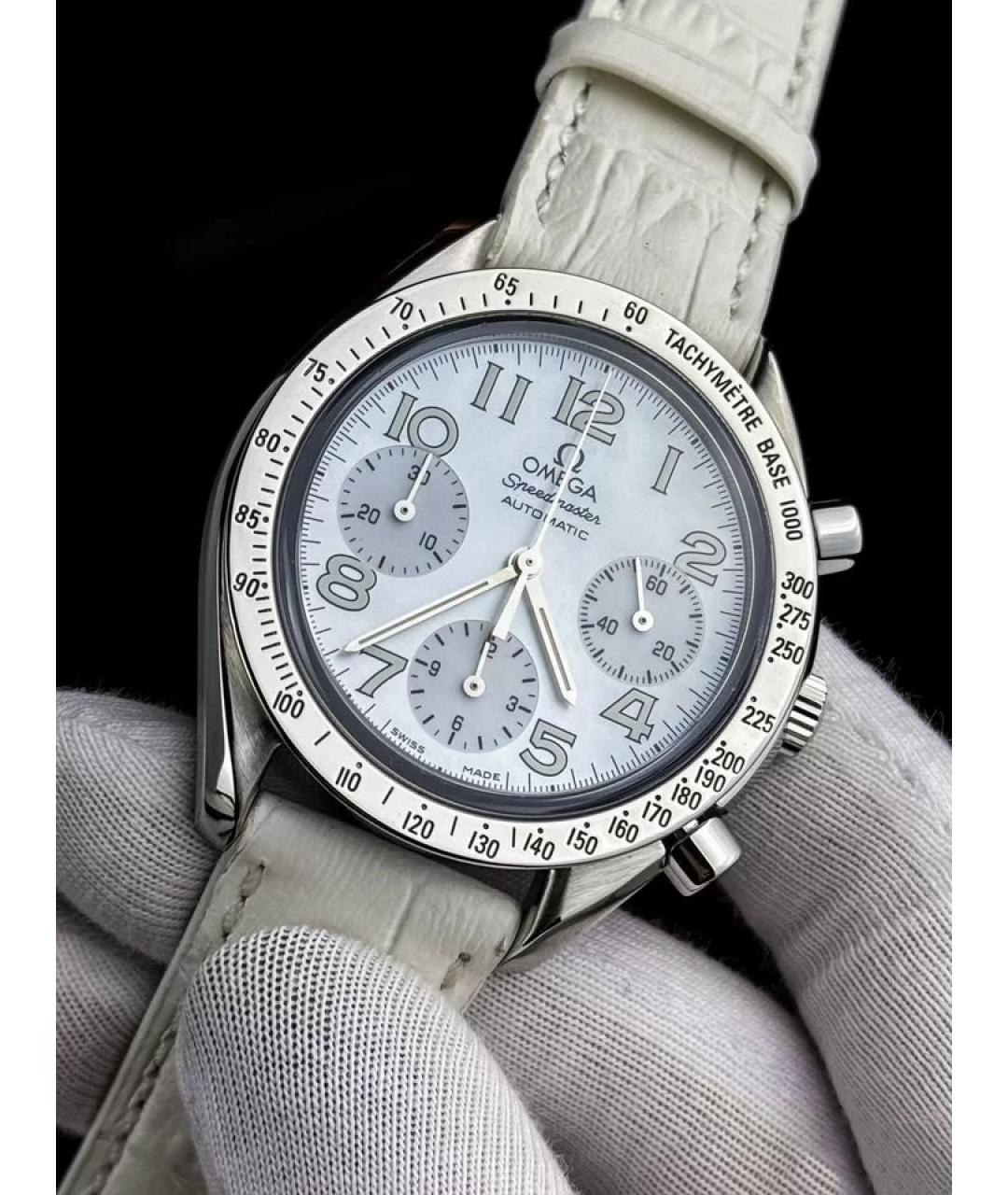 OMEGA Белые часы, фото 2