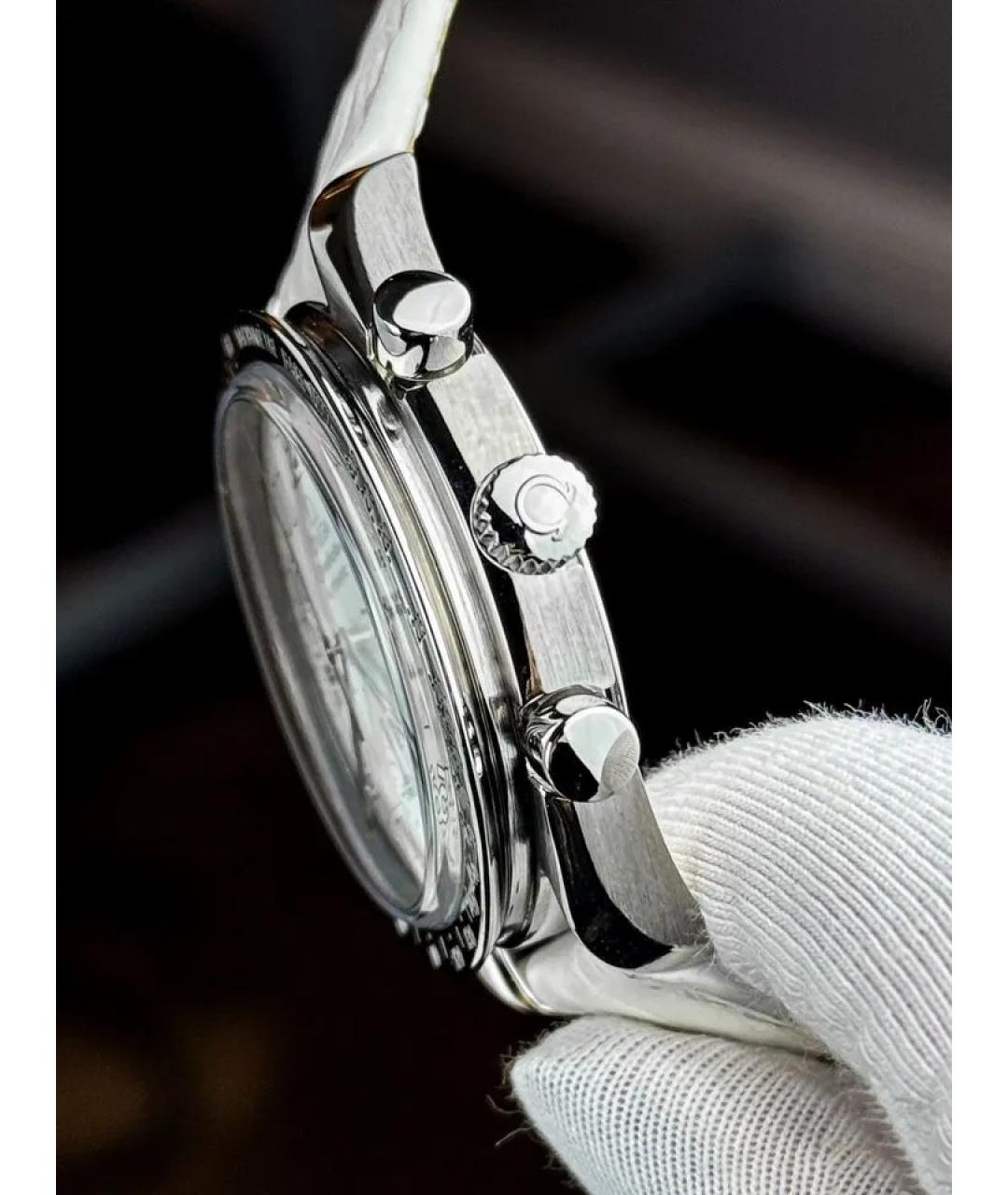 OMEGA Белые часы, фото 4