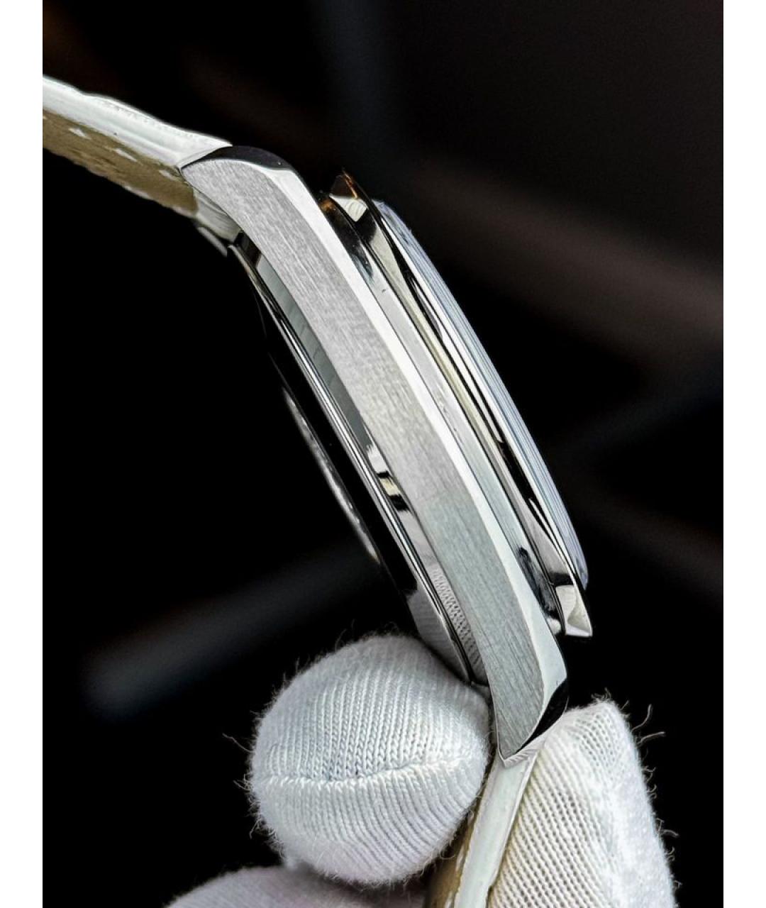 OMEGA Белые часы, фото 3