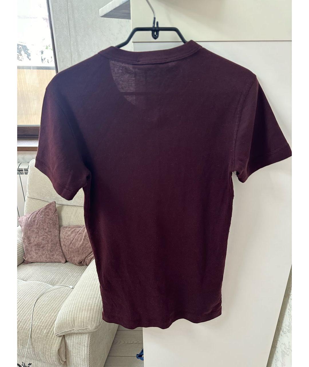 DOLCE&GABBANA Фиолетовая хлопковая футболка, фото 2