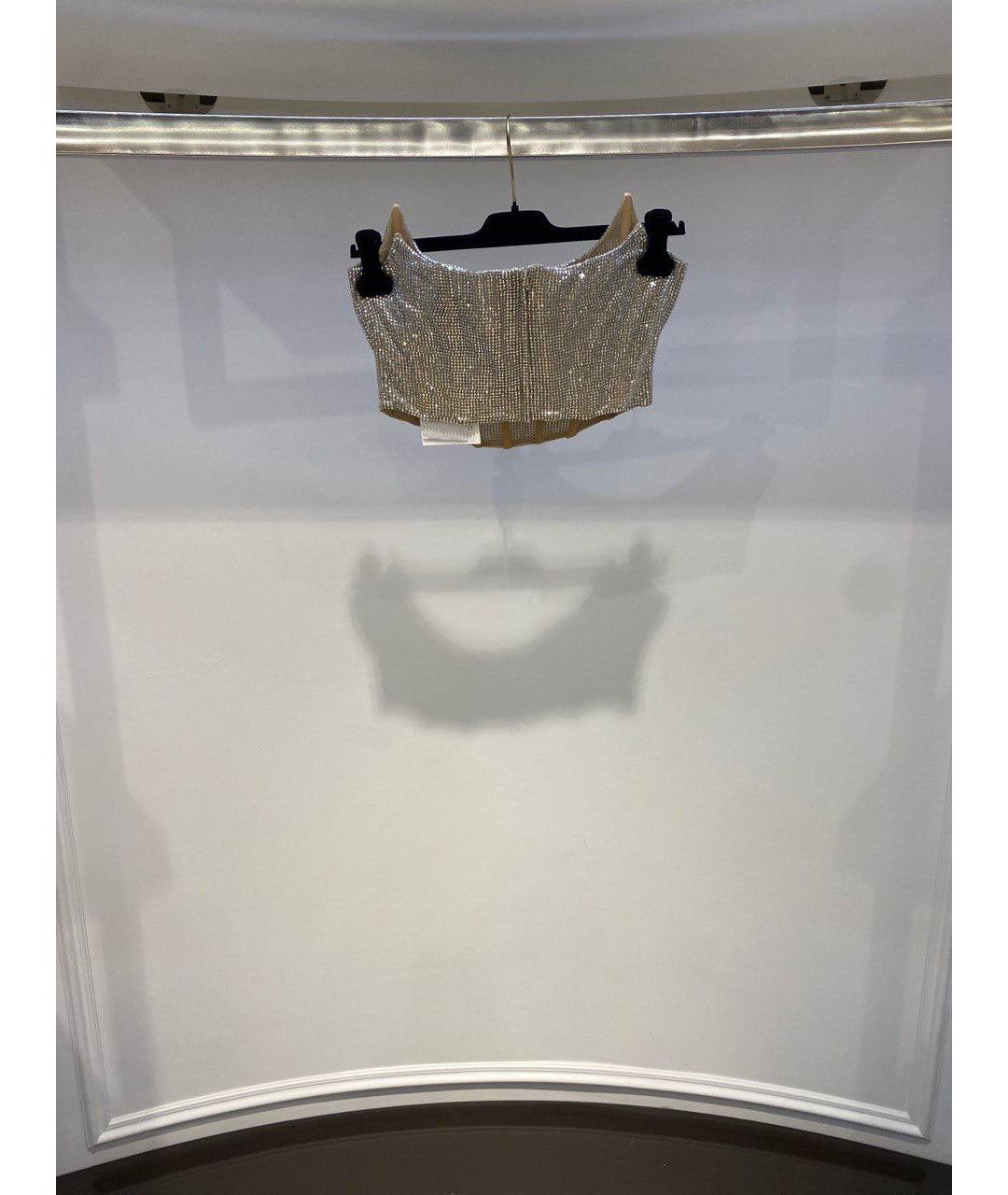 GIUSEPPE DI MORABITO Золотой полиамидовый корсет, фото 2