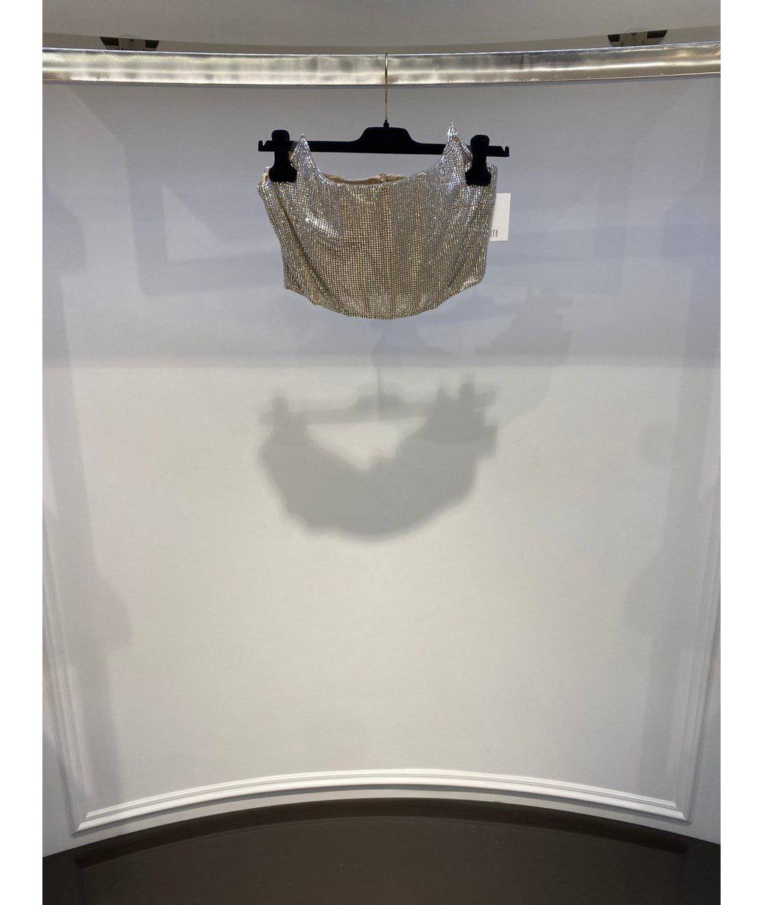 GIUSEPPE DI MORABITO Золотой полиамидовый корсет, фото 3