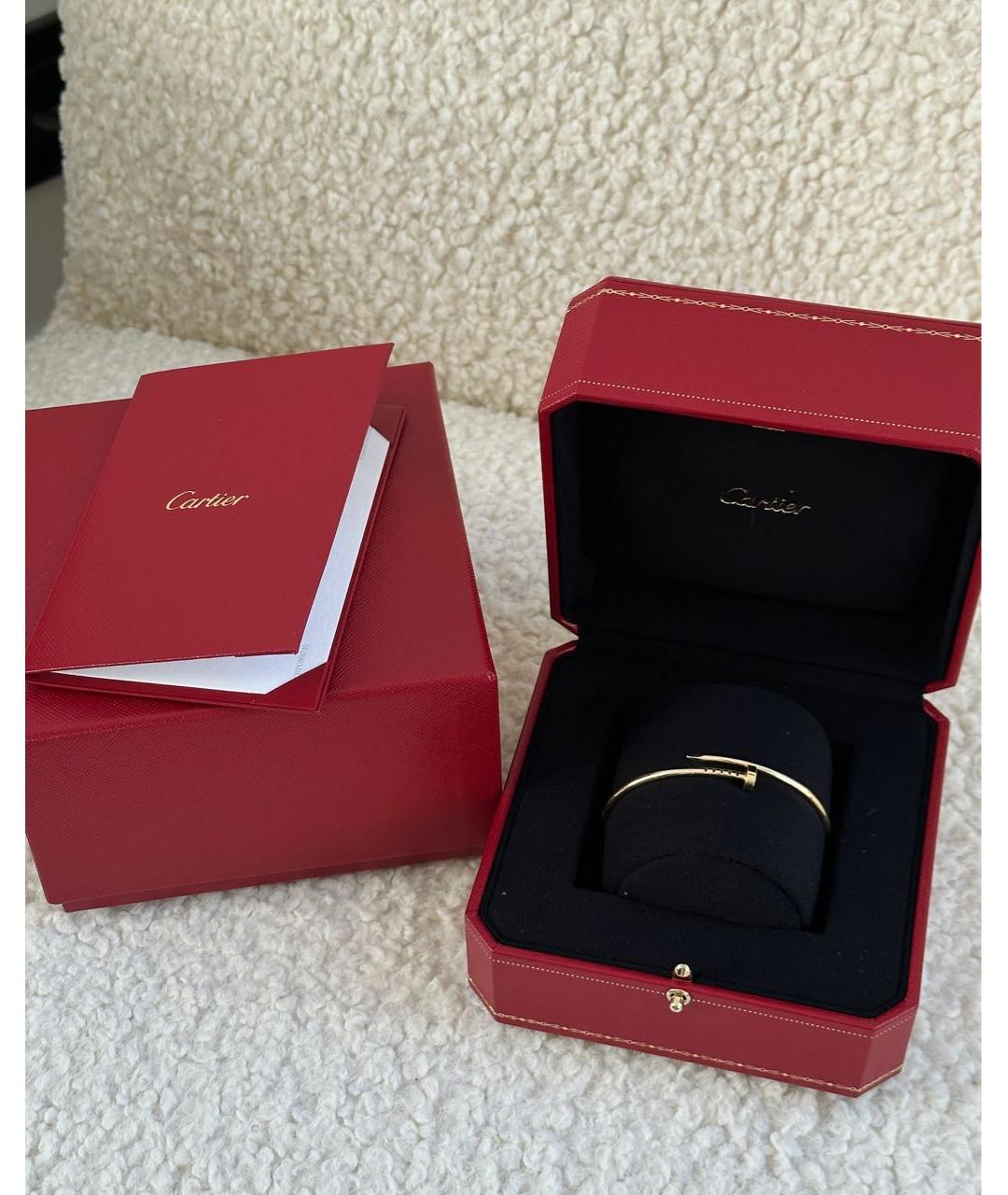 CARTIER Золотой браслет из желтого золота, фото 4