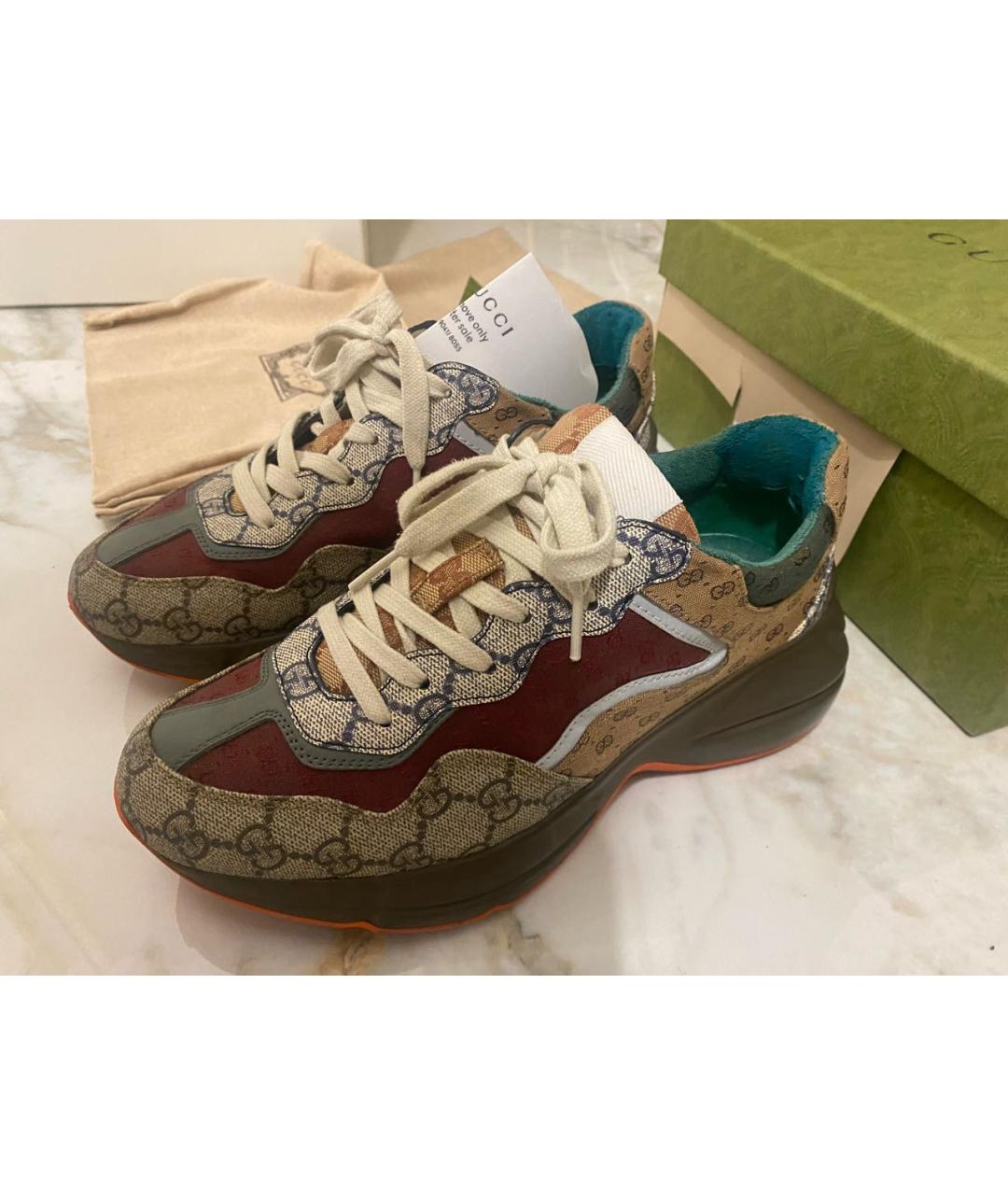 GUCCI Мульти кроссовки, фото 4