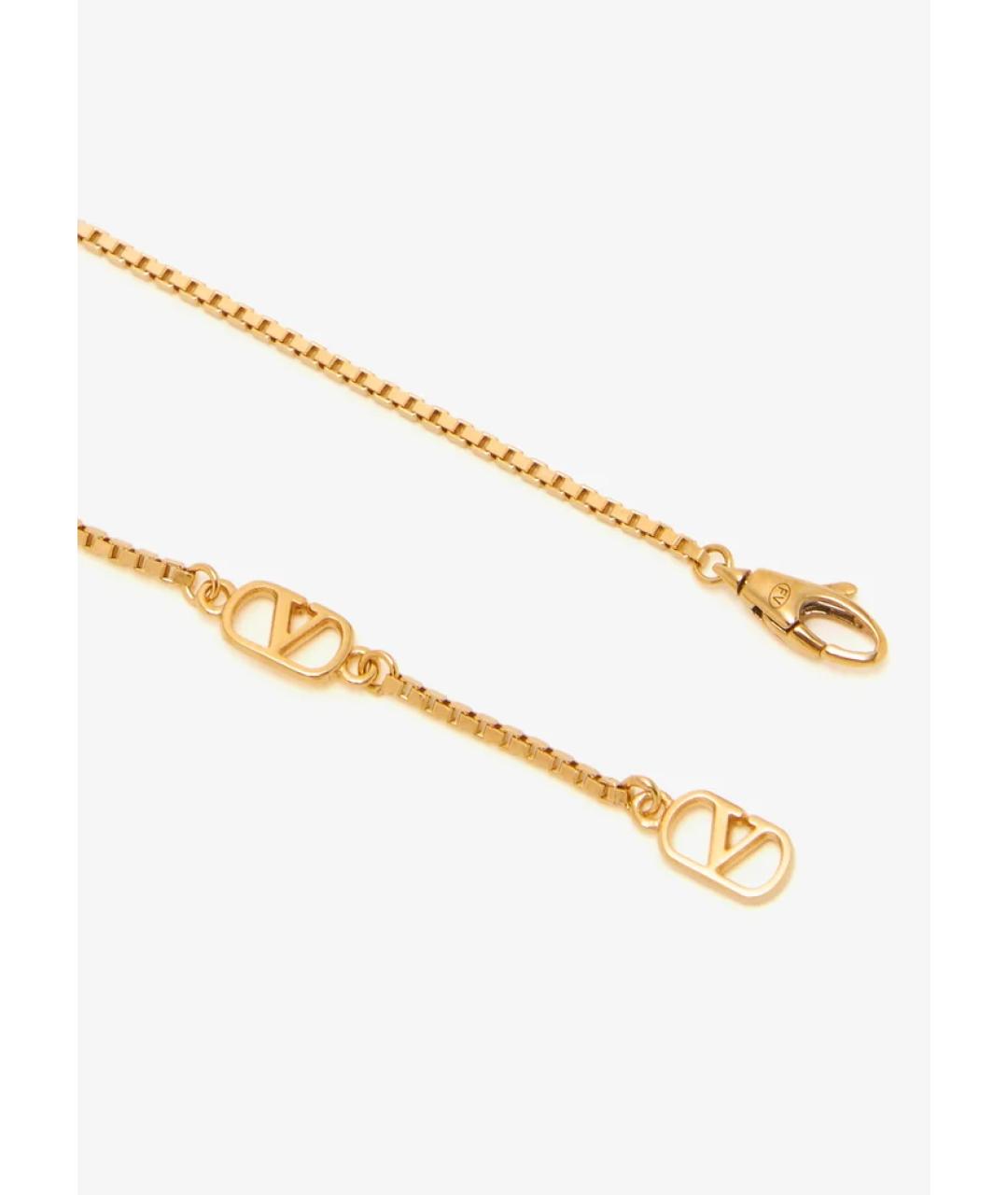 VALENTINO Золотая металлическая подвеска, фото 3