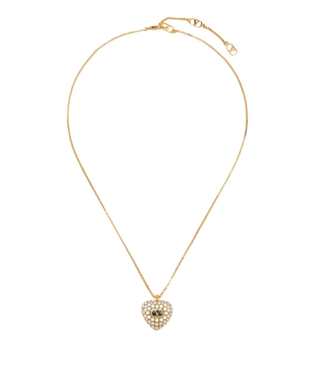 VALENTINO Золотая металлическая подвеска, фото 1