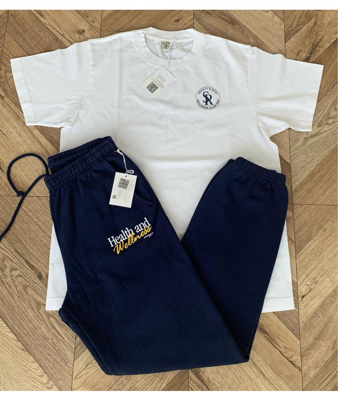 SPORTY AND RICH Хлопковый спортивные костюмы, фото 4