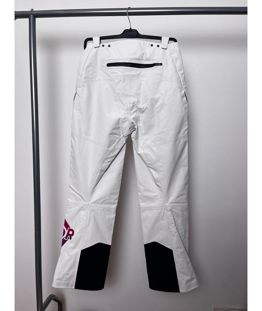 CHRISTIAN DIOR Белые полиамидовые повседневные брюки, фото 8