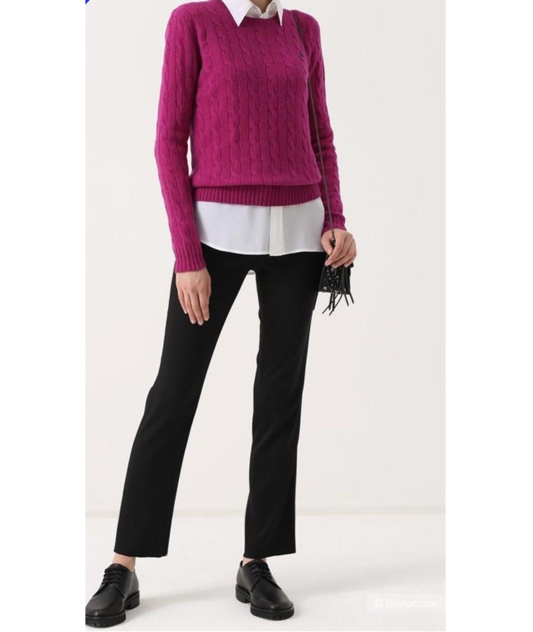 POLO RALPH LAUREN Фуксия хлопковый джемпер / свитер, фото 5