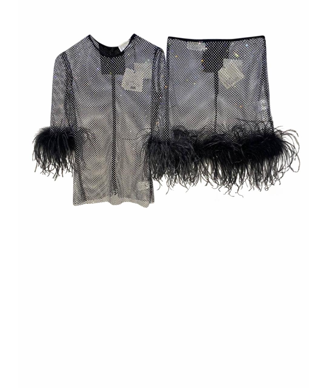 GIUSEPPE DI MORABITO Черный полиамидовый костюм с юбками, фото 1