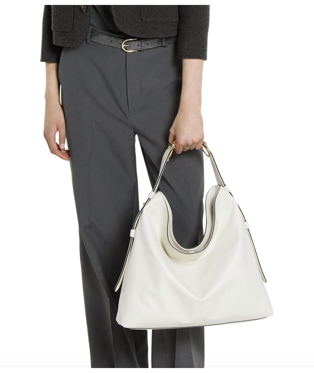 GUCCI Белая кожаная сумка через плечо, фото 4