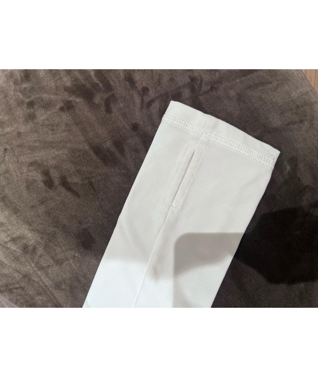 CHRISTIAN DIOR Белая хлопковая водолазка, фото 8