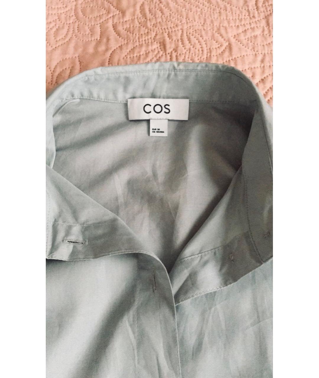 COS Серая хлопковая рубашка, фото 3