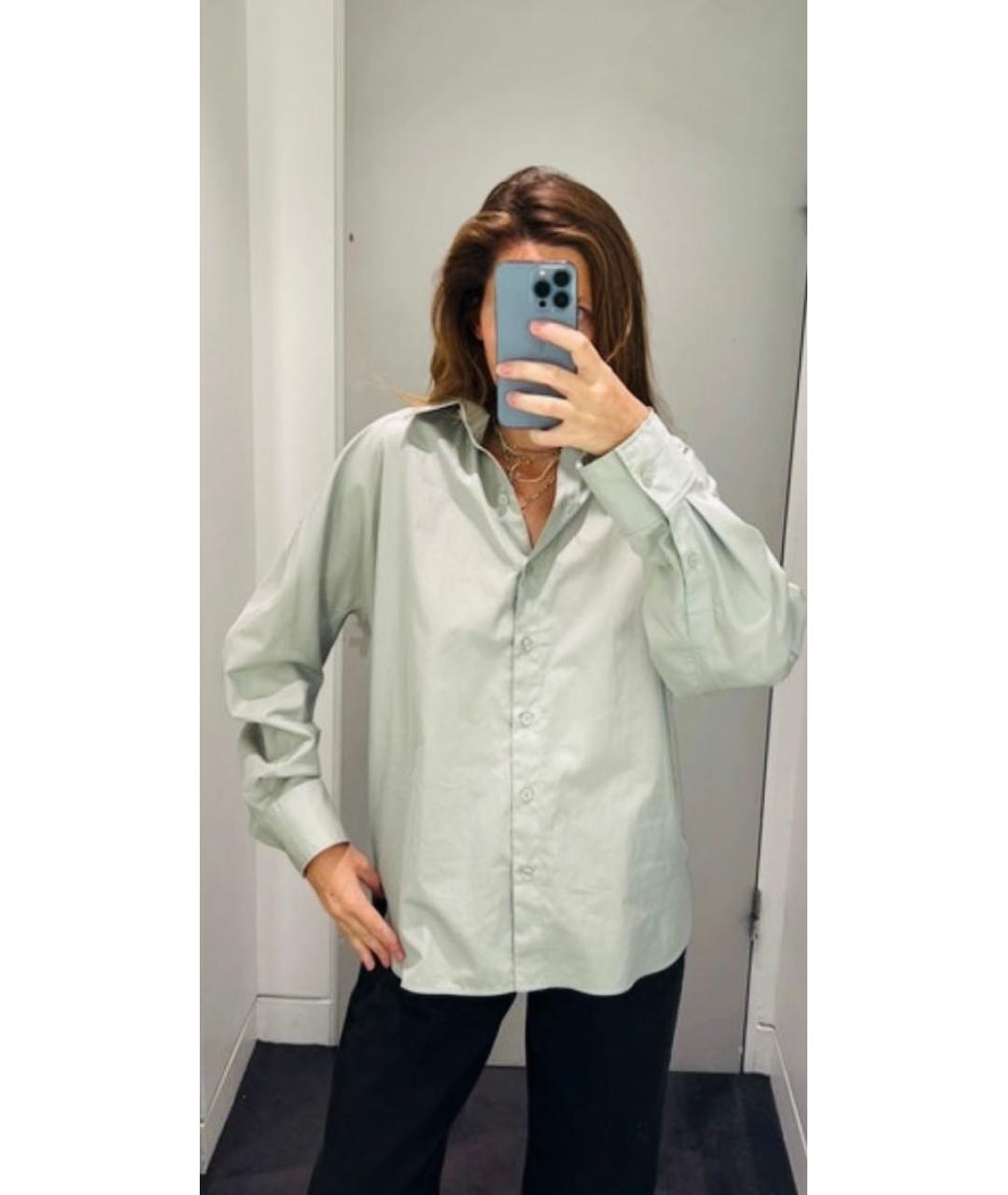 COS Серая хлопковая рубашка, фото 7