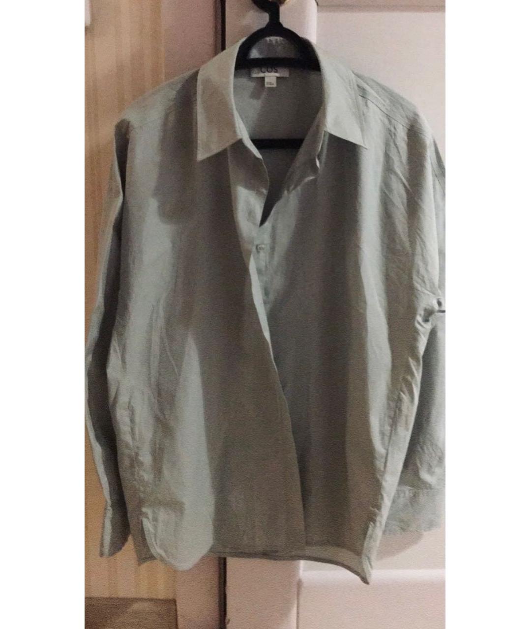 COS Серая хлопковая рубашка, фото 8