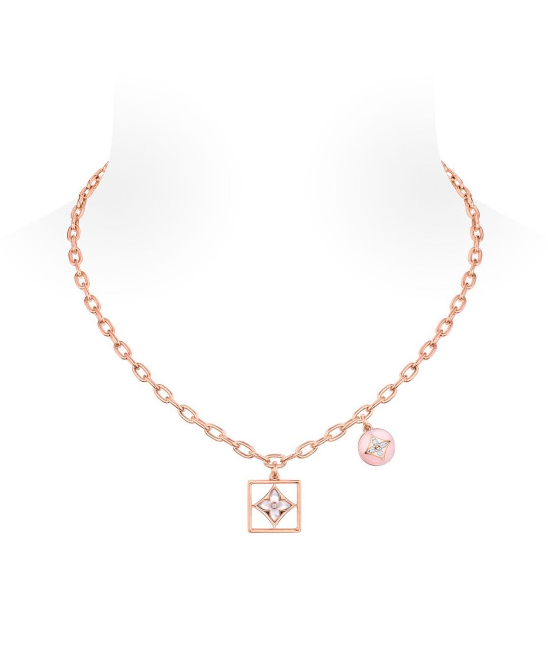 LOUIS VUITTON Золотое колье из розового золота, фото 5