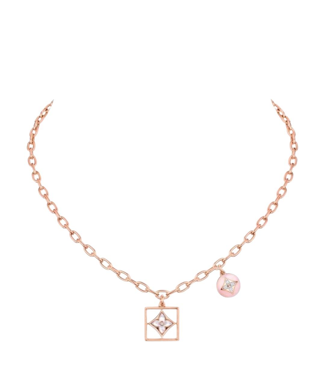 LOUIS VUITTON Золотое колье из розового золота, фото 1