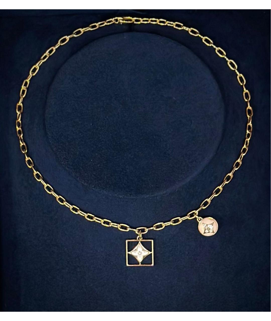 LOUIS VUITTON Золотое колье из розового золота, фото 2