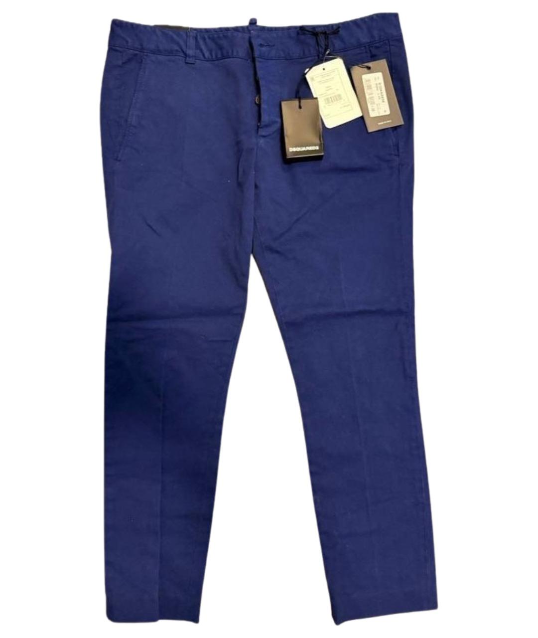 DSQUARED2 Синие деним повседневные брюки, фото 4