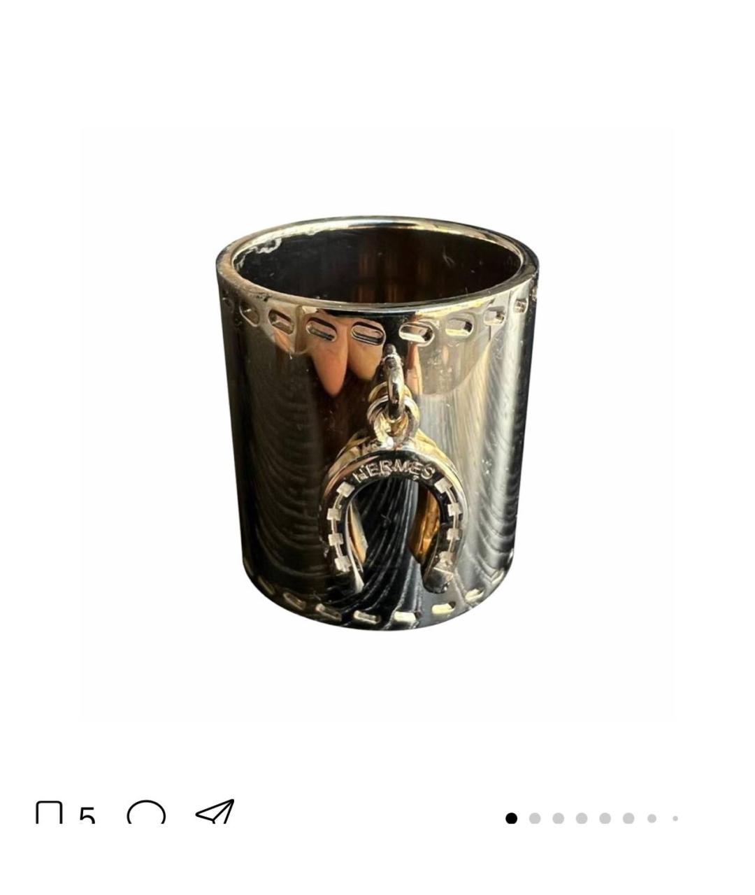 HERMES Золотой платок, фото 5