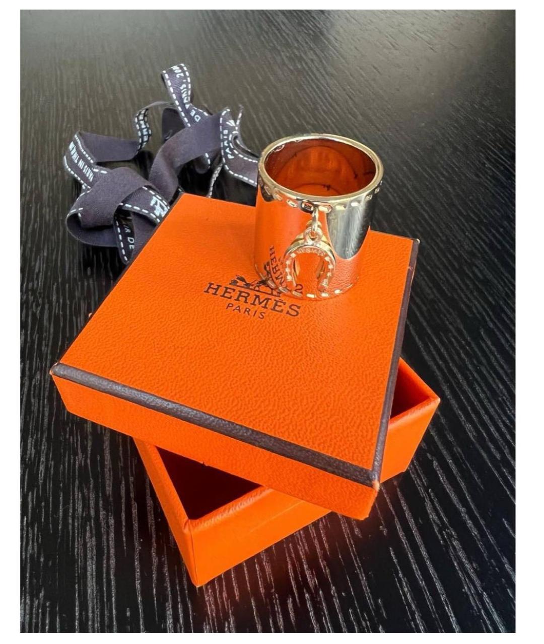 HERMES Золотой платок, фото 3