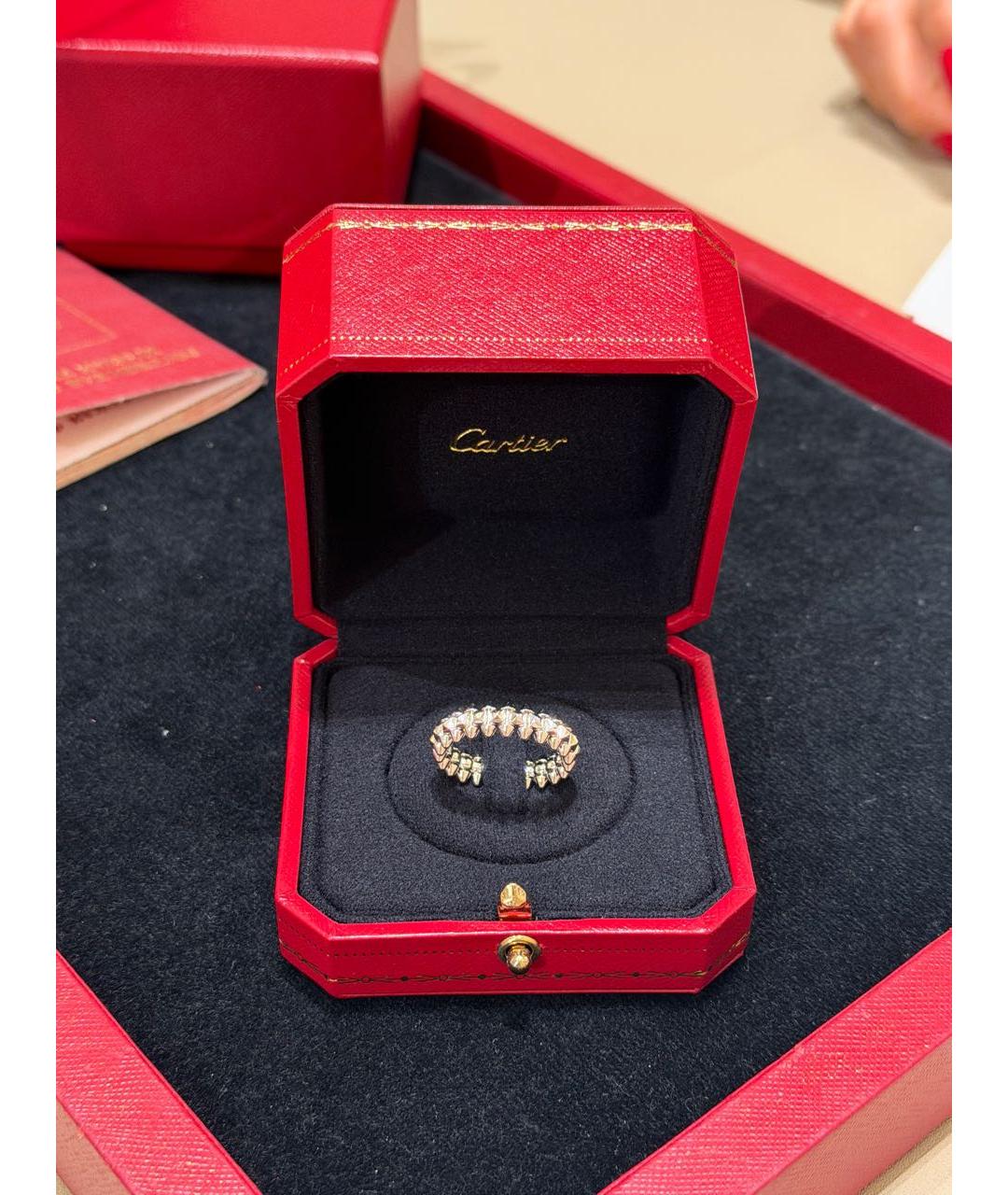 CARTIER Серебряное кольцо из белого золота, фото 3