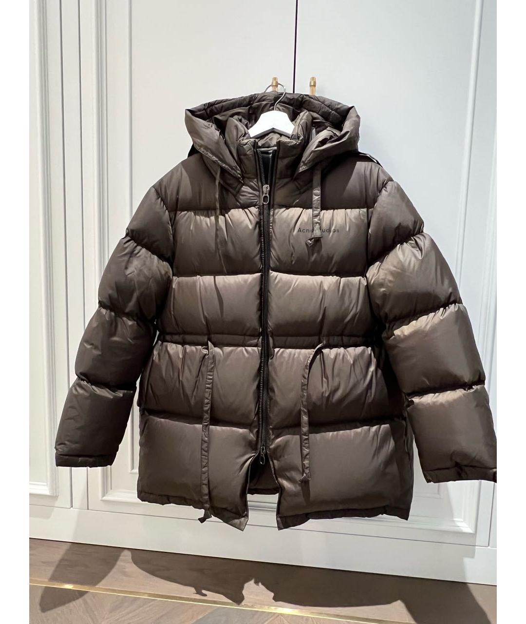 ACNE STUDIOS Хаки пуховик, фото 7