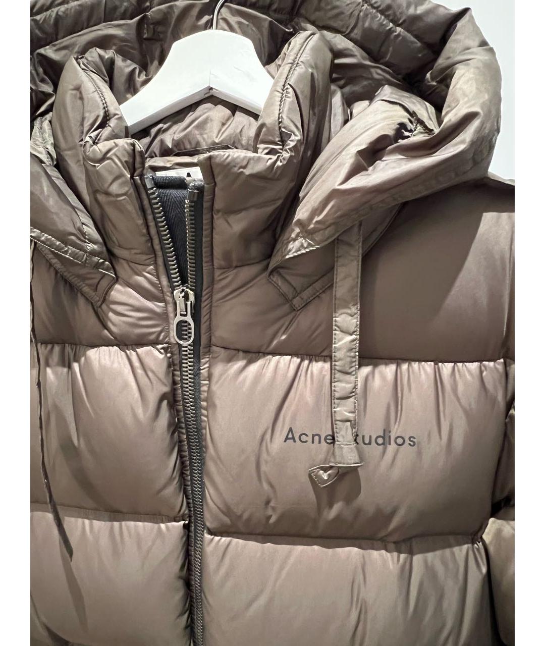 ACNE STUDIOS Хаки пуховик, фото 4