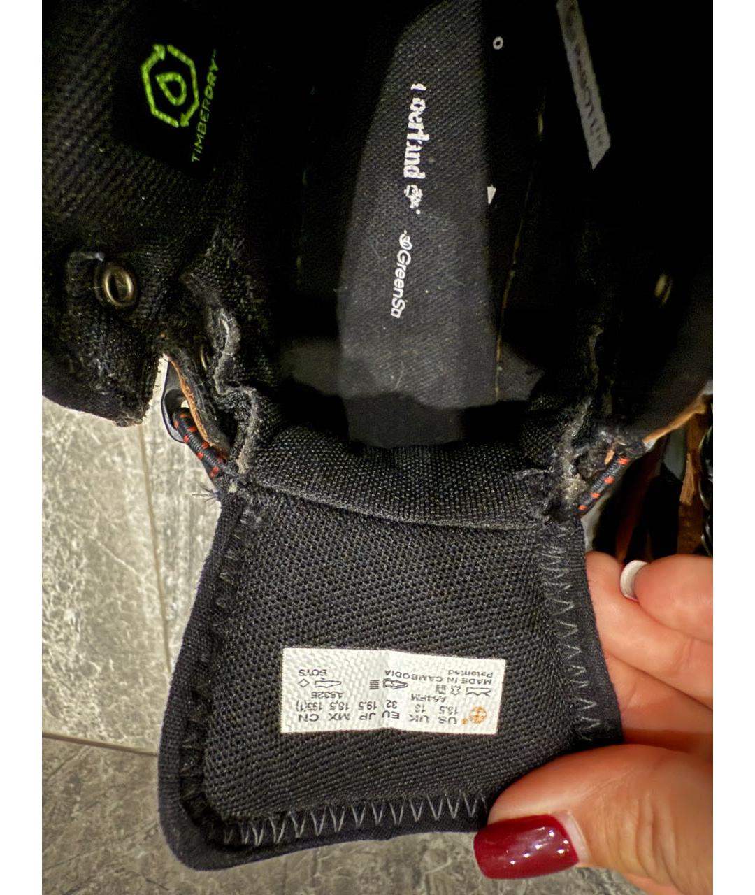 TIMBERLAND Коричневые нубуковые ботинки, фото 3