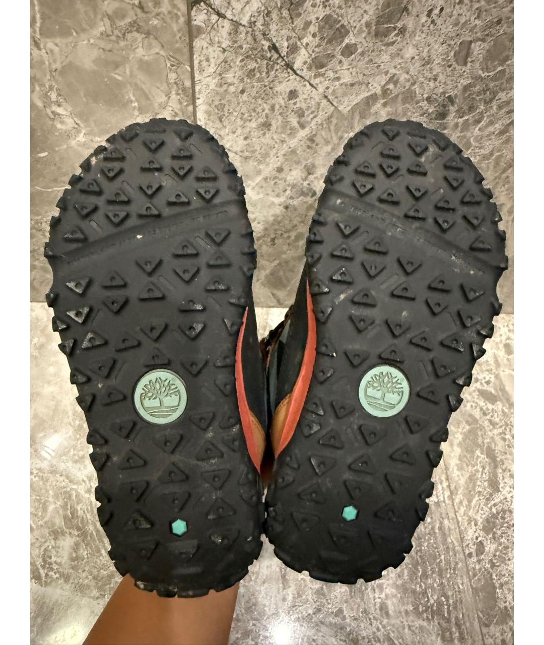 TIMBERLAND Коричневые нубуковые ботинки, фото 6