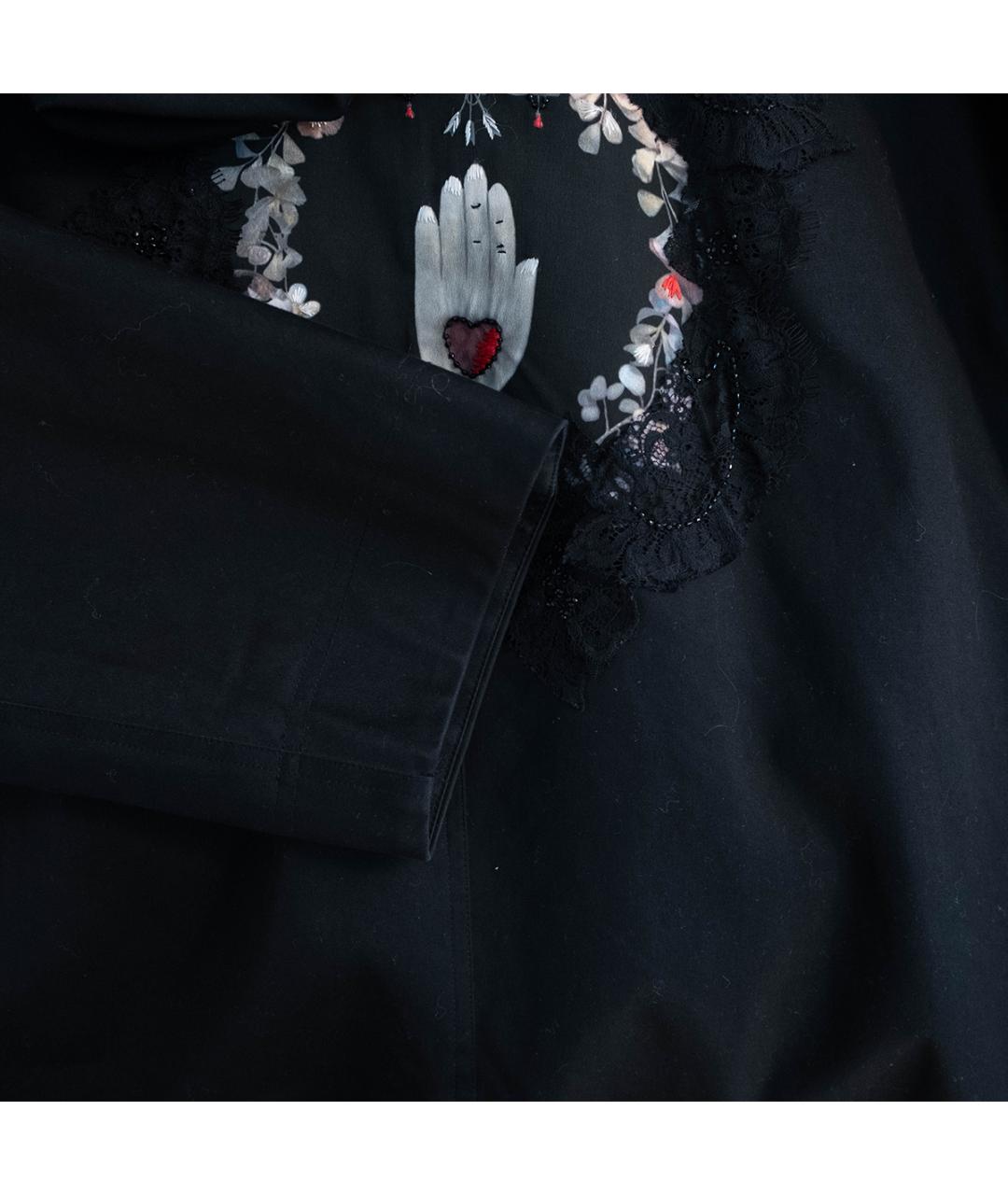 RED VALENTINO Черная полиэстеровая куртка, фото 5