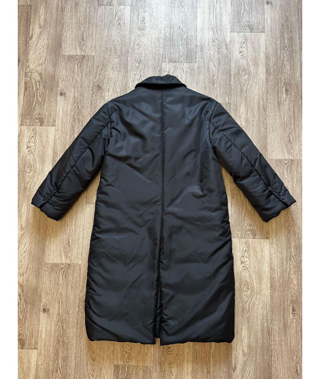 PRADA Черный полиамидовый тренч/плащ, фото 2