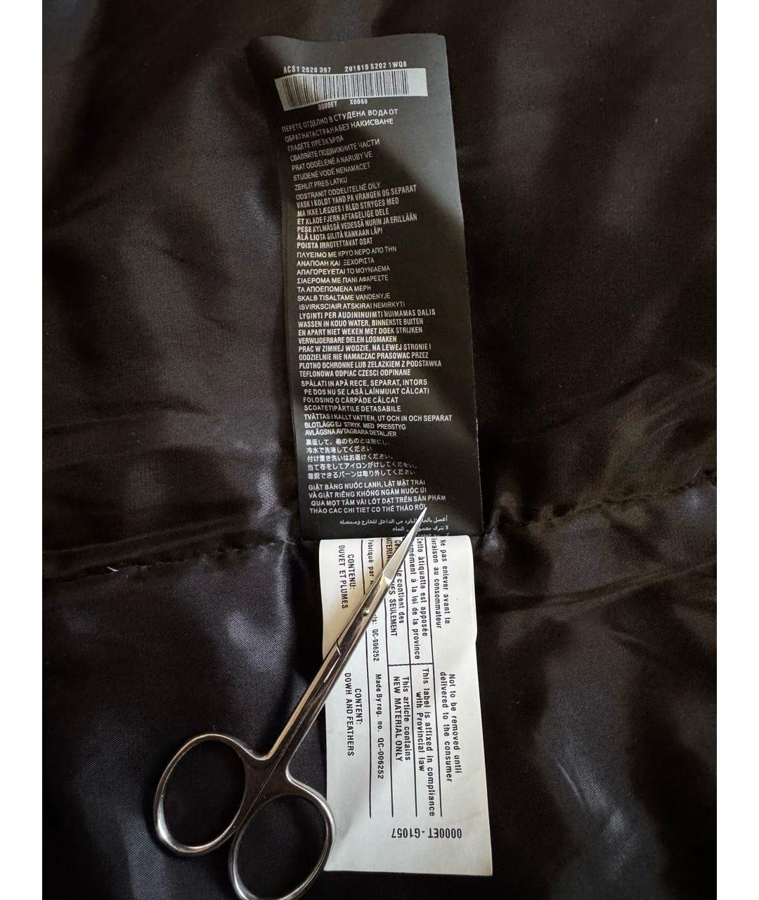 PRADA Черный полиамидовый тренч/плащ, фото 6