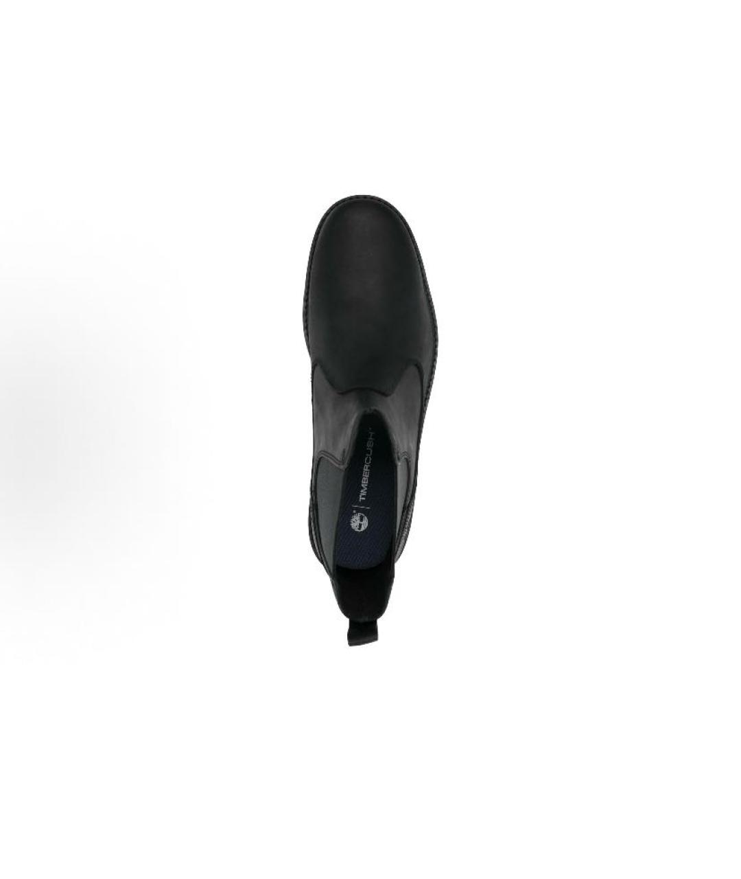 TIMBERLAND Черные кожаные низкие ботинки, фото 4