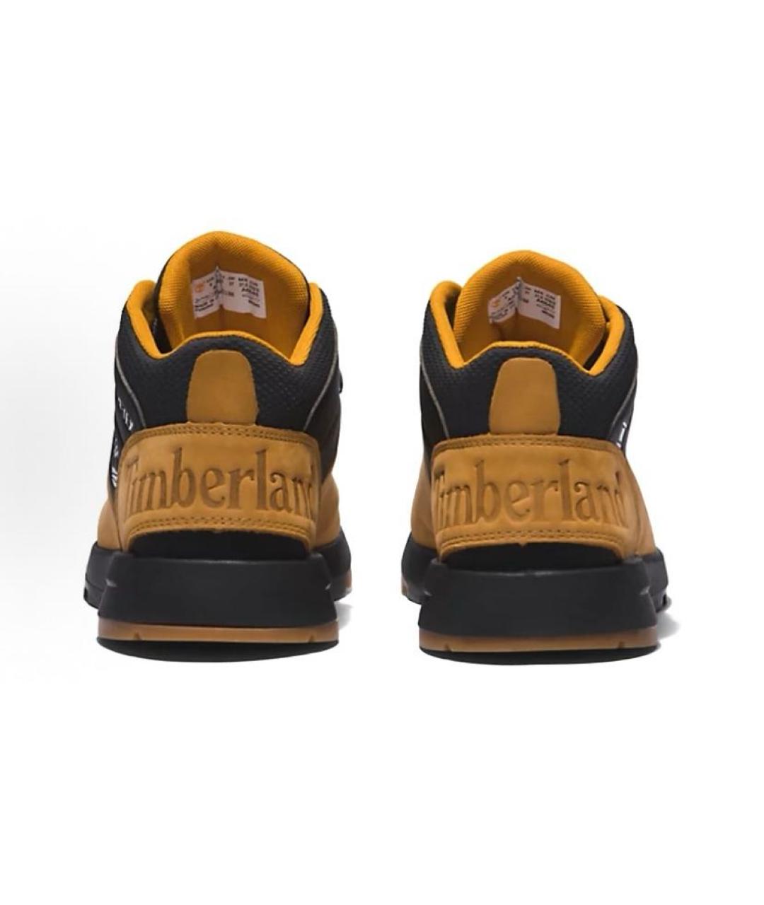 TIMBERLAND Бежевые кожаные низкие ботинки, фото 6