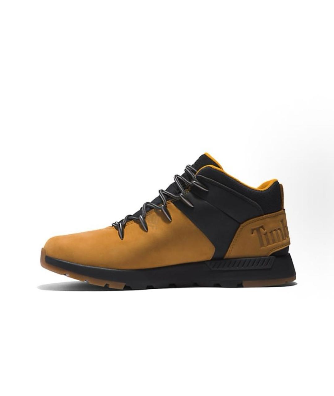 TIMBERLAND Бежевые кожаные низкие ботинки, фото 2