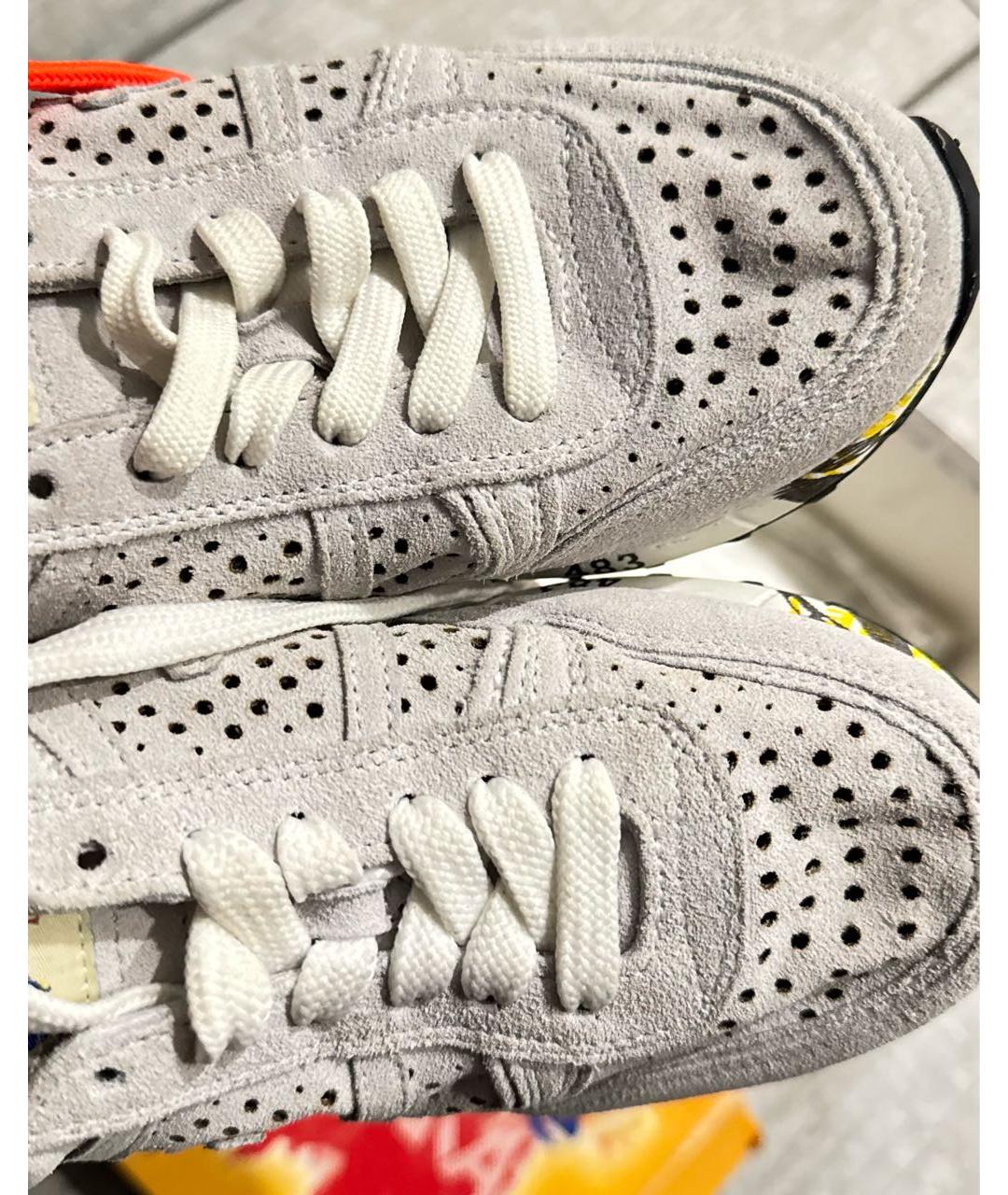 PREMIATA KIDS Серые замшевые кеды, фото 2