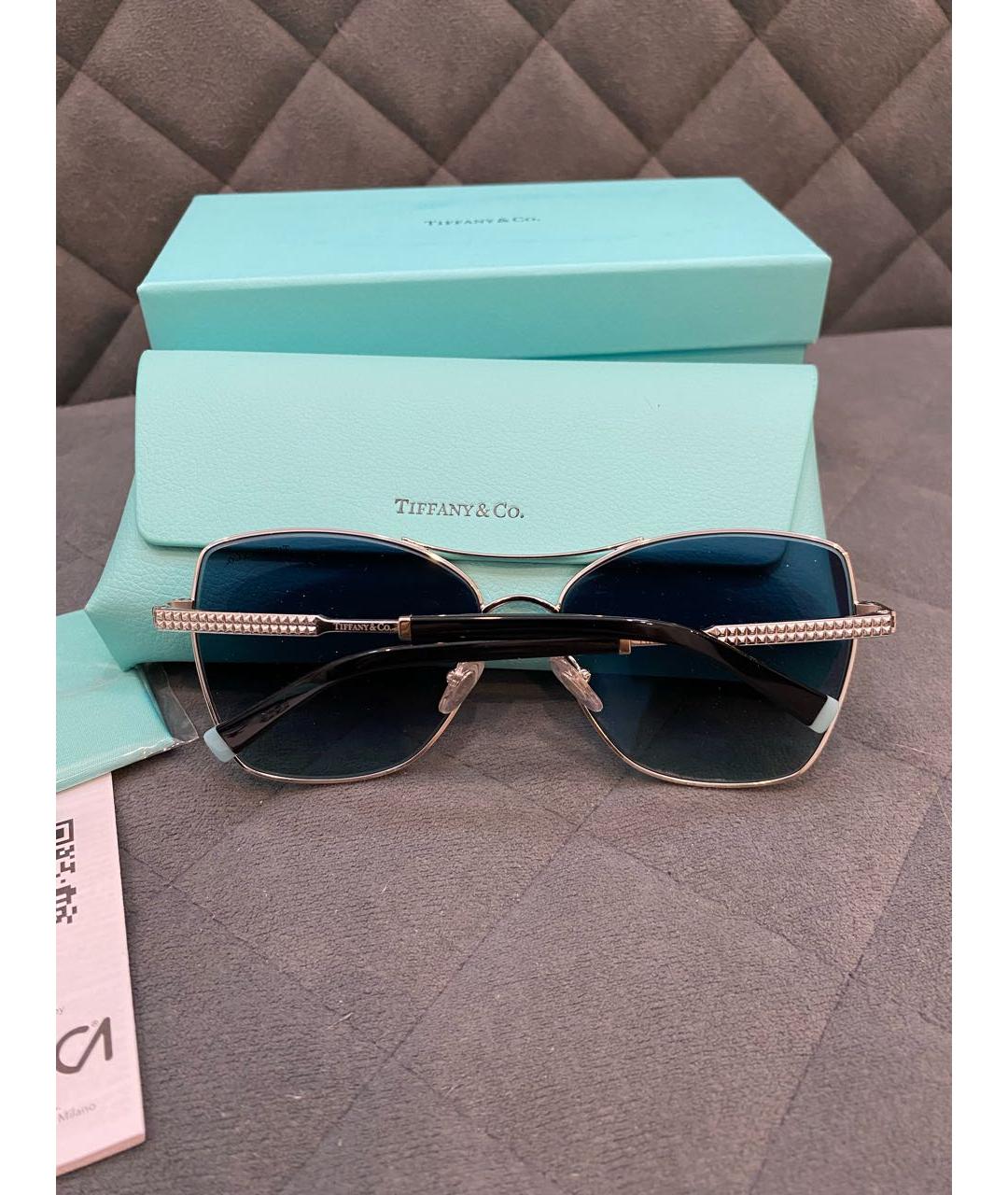 TIFFANY&CO Мульти металлические солнцезащитные очки, фото 2