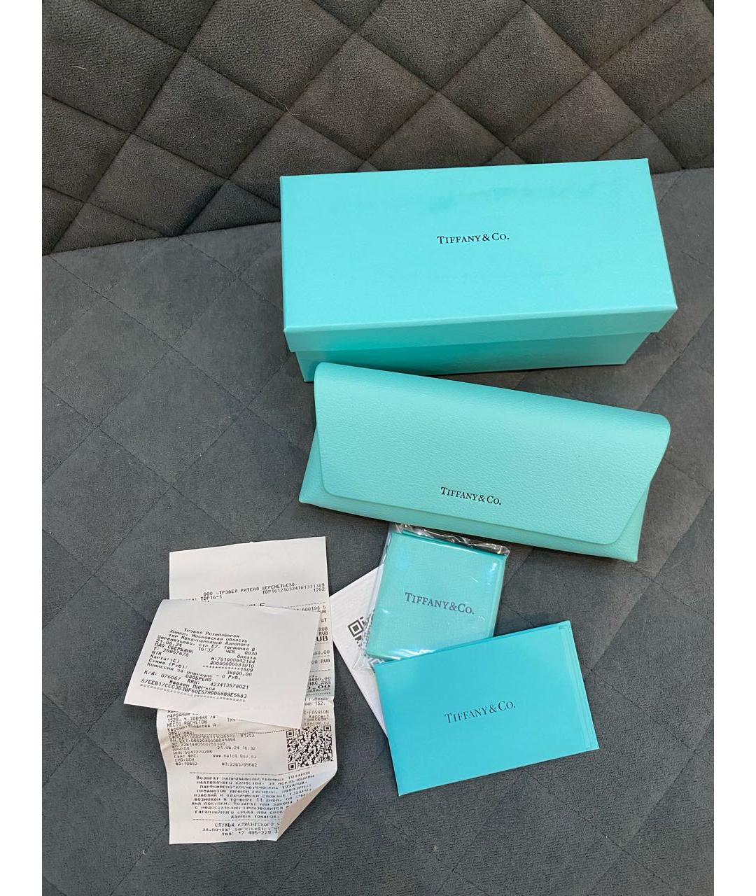 TIFFANY&CO Мульти металлические солнцезащитные очки, фото 5