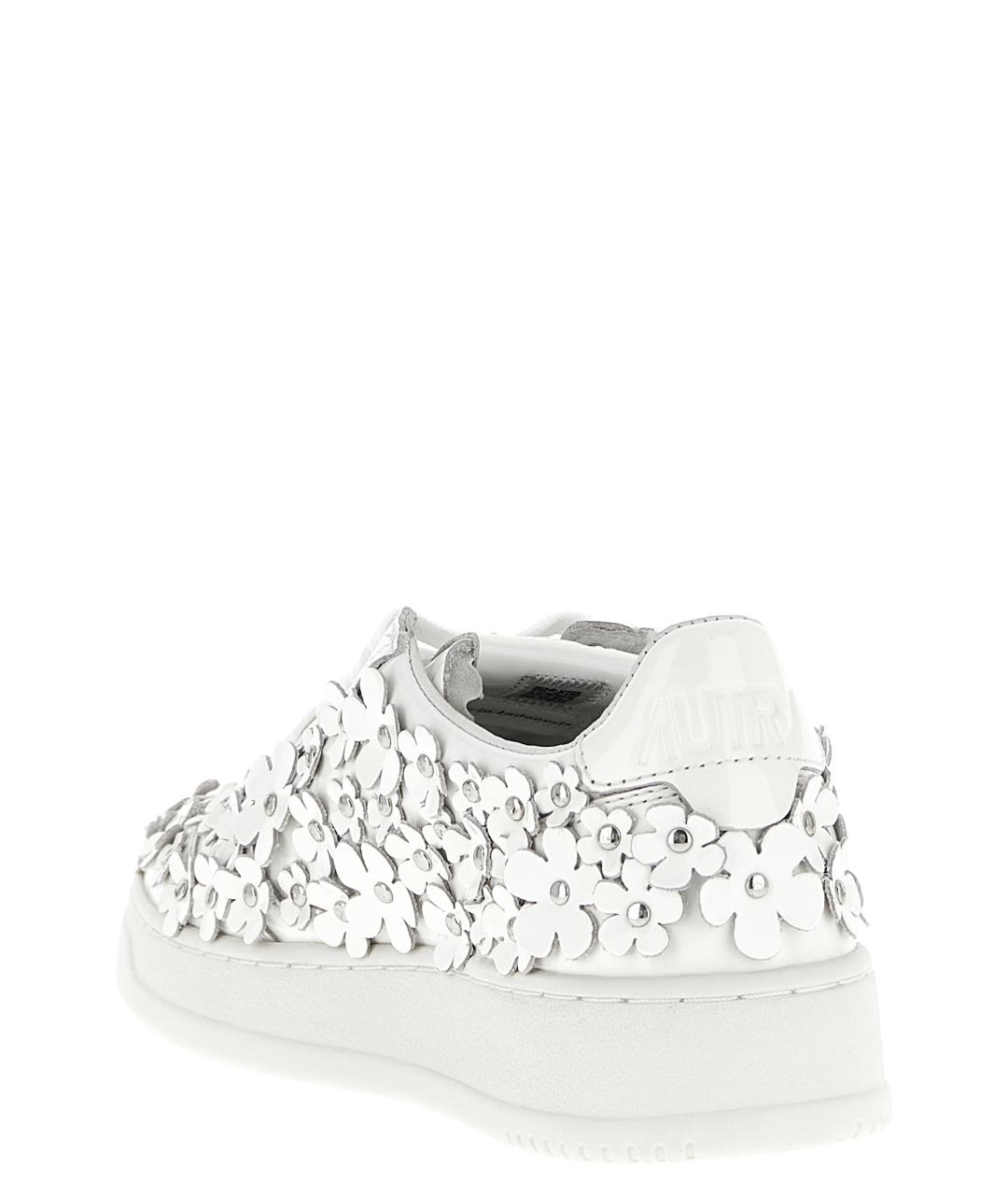 AUTRY Белые кожаные кеды, фото 3