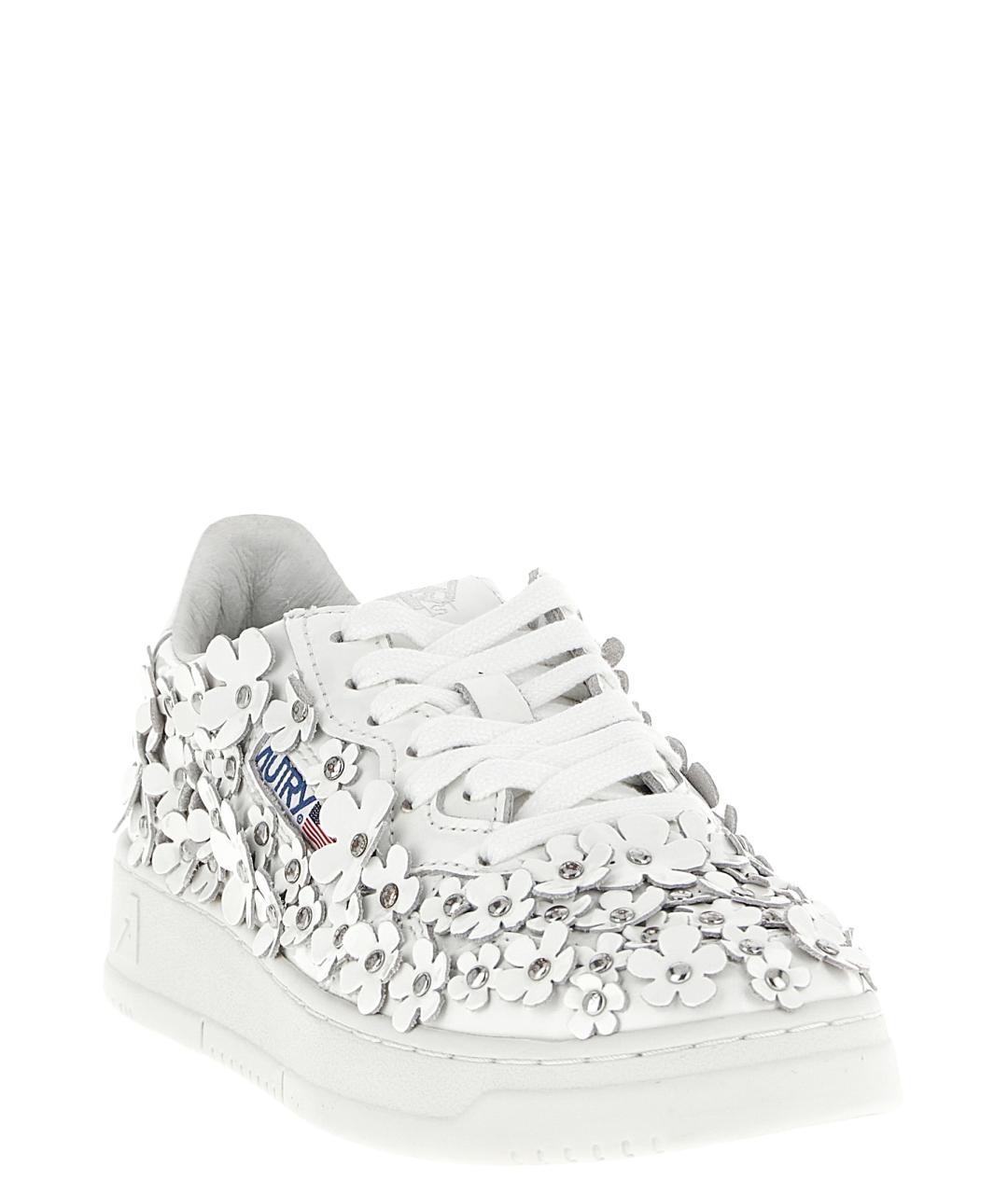 AUTRY Белые кожаные кеды, фото 2