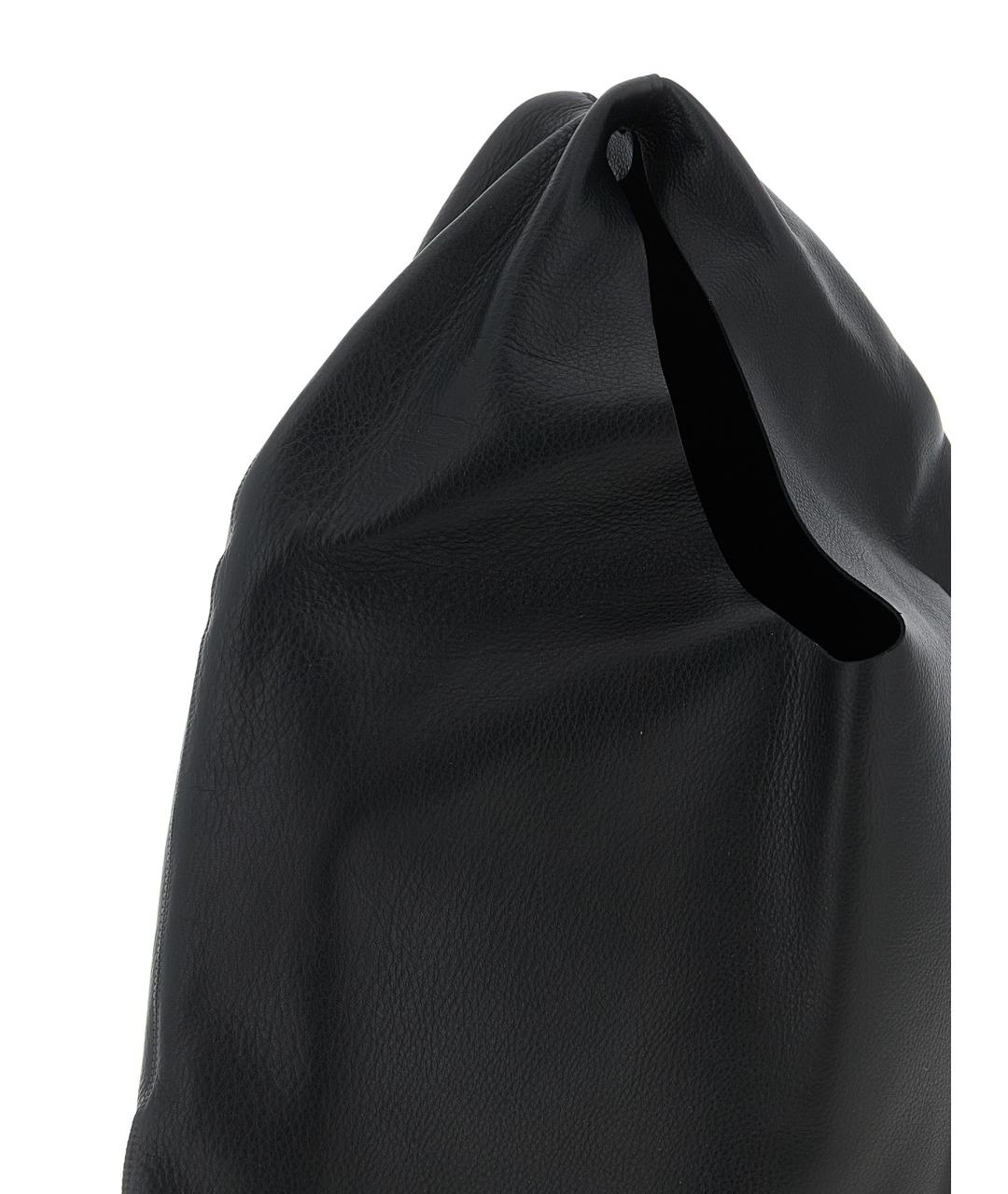 THE ROW Черная кожаная сумка тоут, фото 3