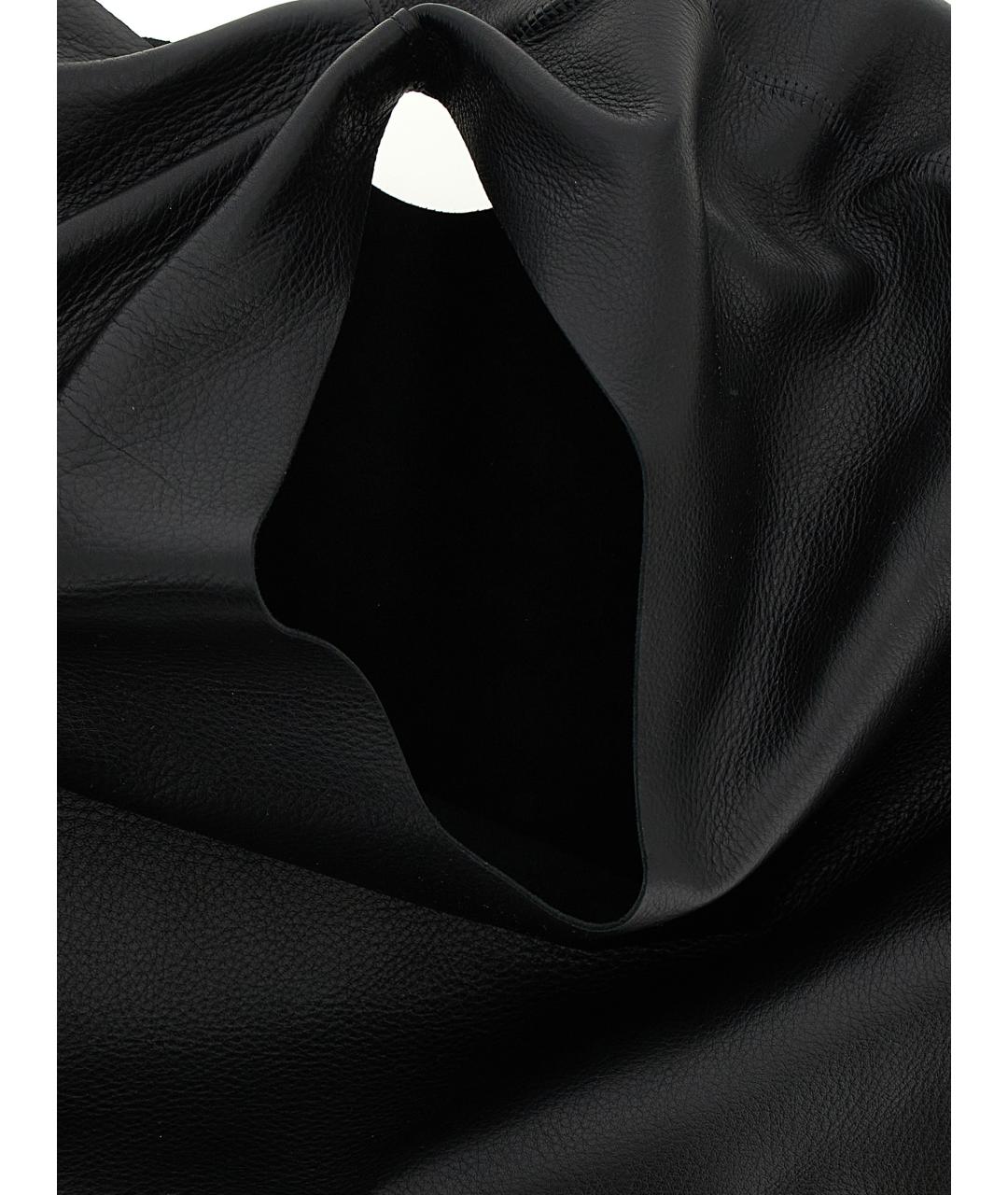 THE ROW Черная кожаная сумка тоут, фото 4