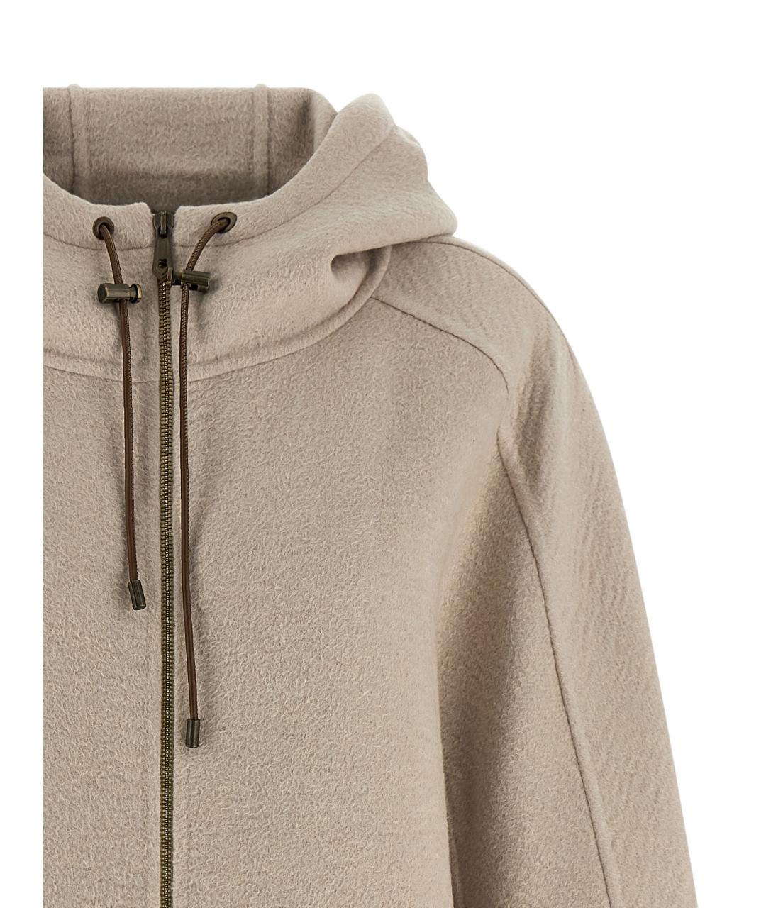 MAX MARA Бежевое кашемировое пальто, фото 3