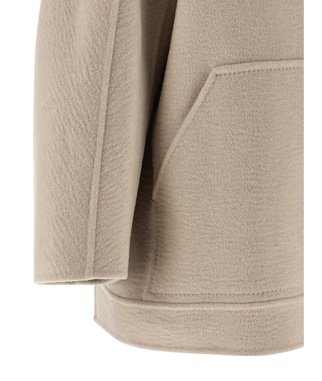 MAX MARA Бежевое кашемировое пальто, фото 4