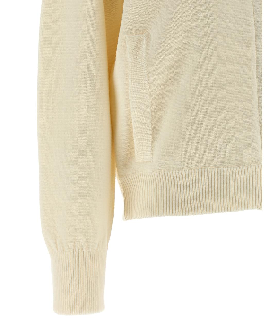 MAX MARA Белый шерстяной кардиган, фото 4