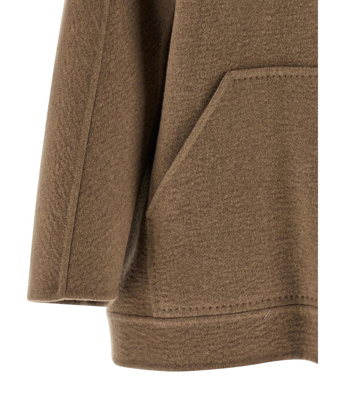 MAX MARA Коричневая кашемировая куртка, фото 4